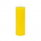 2 x 6 Inch Yellow Citronella Pillar Candle