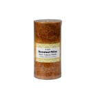3 x 6 Inch Tritone Orange/Rust Scented Pillar Candle