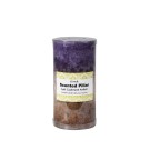 3 x 6 Inch Purple Sand Scented Pillar Candle(12pcs/Case)