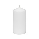 3 x 6 Inch White Pillar Candles