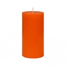 3 x 6 Inch Orange Pillar Candle
