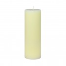 3 x 9 Inch Pale Ivory Pillar Candle