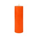 2 x 6 Inch Orange Pillar Candle