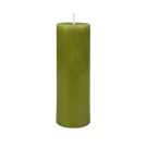 2 x 6 Inch Sage Green Pillar Candle