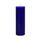 2 x 6 Inch Blue Pillar Candle
