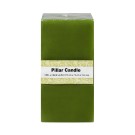 3 x 6 Inch Sage Green Square Pillar Candle