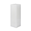 3 x 9 Inch White Square Pillar Candle