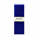 3 x 9 Inch Blue Square Pillar Candle