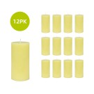 3 x 6 Inch Ivory Pillar Candles(12pcs/Case) Bulk