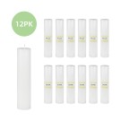 2 x 9 Inch White Pillar Candle (12pcs/Case) Bulk