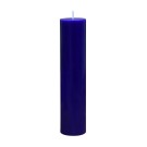 2 x 9 Inch Blue Pillar Candle
