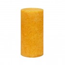 3 Inch x 6 Inch Pumpkin Spice Mustard Scented Pillar Candle