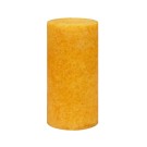 3 Inch x 6 Inch Pumpkin Spice Mustard Scented Pillar Candle