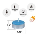 Turquoise Citronella Tealight Candles (1200pcs/Case) Bulk