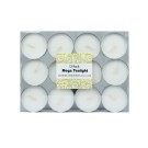 Mega Oversized White Tealights (12pc/Box)