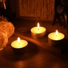 Mega Oversized Yellow Tealights (12pc/Box)