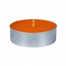 Mega Oversized Orange Tealights (144pcs/Case) Bulk