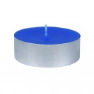 Mega Oversized Blue Tealights (144pcs/Case) Bulk