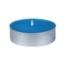 Mega Oversized Turquoise Tealights (144pcs/Case) Bulk