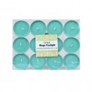 Mega Oversized Aqua Tealights (144pcs/Case) Bulk