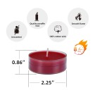 Mega Oversized Red Tealights (12pc/Box)