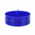 Mega Oversized Blue Tealights (144pcs/Case) Bulk