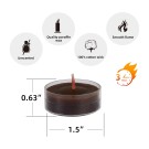 Brown Tealight Candles (50pcs/Pack)