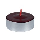 Metallic Red Tealight Candles (600pcs/Case) Bulk