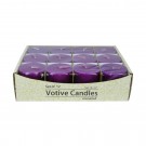 Purple Votive Candles (12pc/Box)