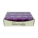 Purple Votive Candles (12pc/Box)