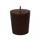 Brown Votive Candles (96pc/Case) Bulk