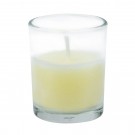 Ivory Round Glass Votive Candles (96pcs/Case) Bulk