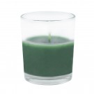 Hunter Green Round Glass Votive Candles (96pcs/Case) Bulk