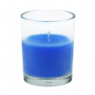 Blue Round Glass Votive Candles (96pcs/Case) Bulk