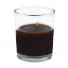 Brown Round Glass Votive Candles (96pcs/Case) Bulk