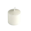 24pk Mini Pressed White Votive Candles