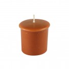 Brown Rain Lissed Oak Leaf Votive Candles (96pc/Case)