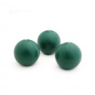 2" Hunter Green Ball Candles (96pcs/Case) Bulk