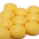 1 3/4" Yellow Floating Candles (288pcs/Case) Bulk