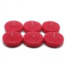 2 1/4" Red Floating Candles (24pc/Box)