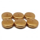 2 1/4" Metallic Bronze  Gold Floating Candles (24pc/Box)