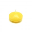 1 3/4" Yellow Floating Candles (24pc/Box)