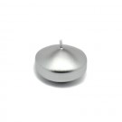 1 3/4" Metallic Silver Floating Candles (24pc/Box)