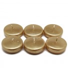 2 1/4" Metallic Gold Floating Candles (24pc/Box)