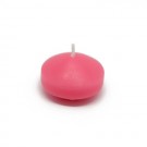 1 3/4" Hot Pink Floating Candles (24pc/Box)