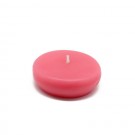 2" 1/4" Hot Pink Floating Candles (96pcs/Case) Bulk