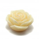 3" Ivory Rose Floating Candles (12pc/Box)