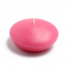 4" Hot Pink Floating Candles (3pc/Box)