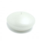 4" Pearl White Floating Candles (24pcs/Case) Bulk