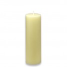 2 x 6" Pale Ivory Pillar Candle